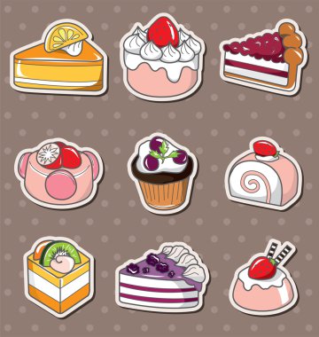 cake stickers clipart