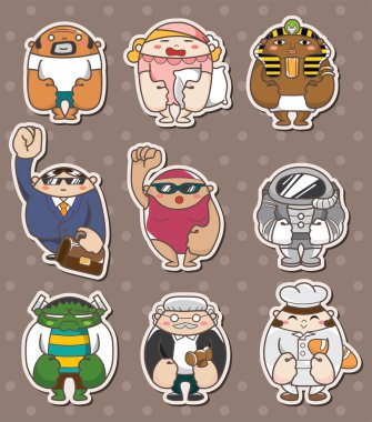 caree stickers clipart