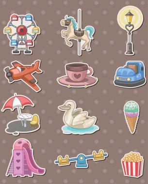 playground stickers clipart