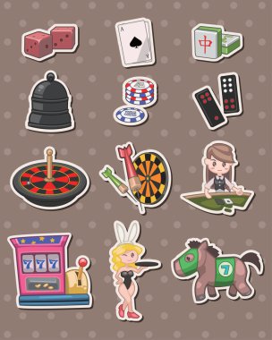 casino stickers clipart