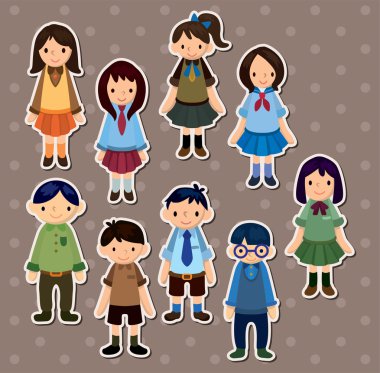 student stickers clipart