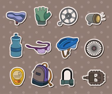 bike tool stickers clipart