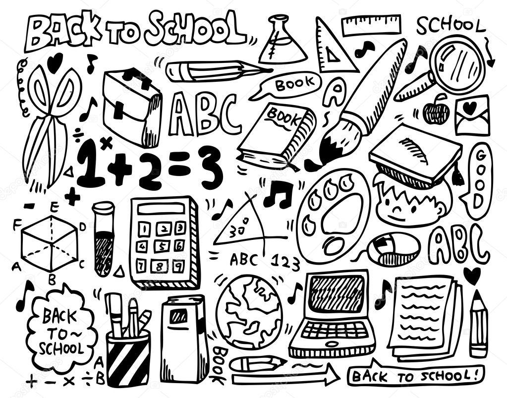 Seamless school pattern Stock Vector Image by ©mocoo2003 #8036976