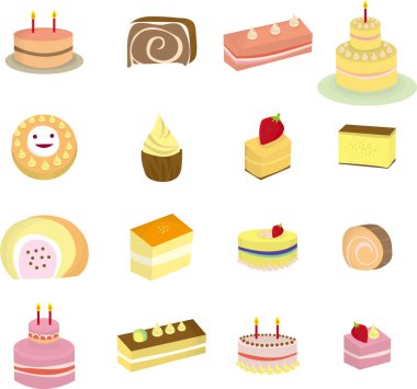 cartoon Cake icon clipart