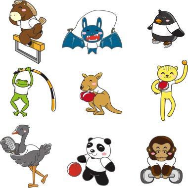 Animal Sports clipart