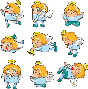 cartoon Angel icon clipart