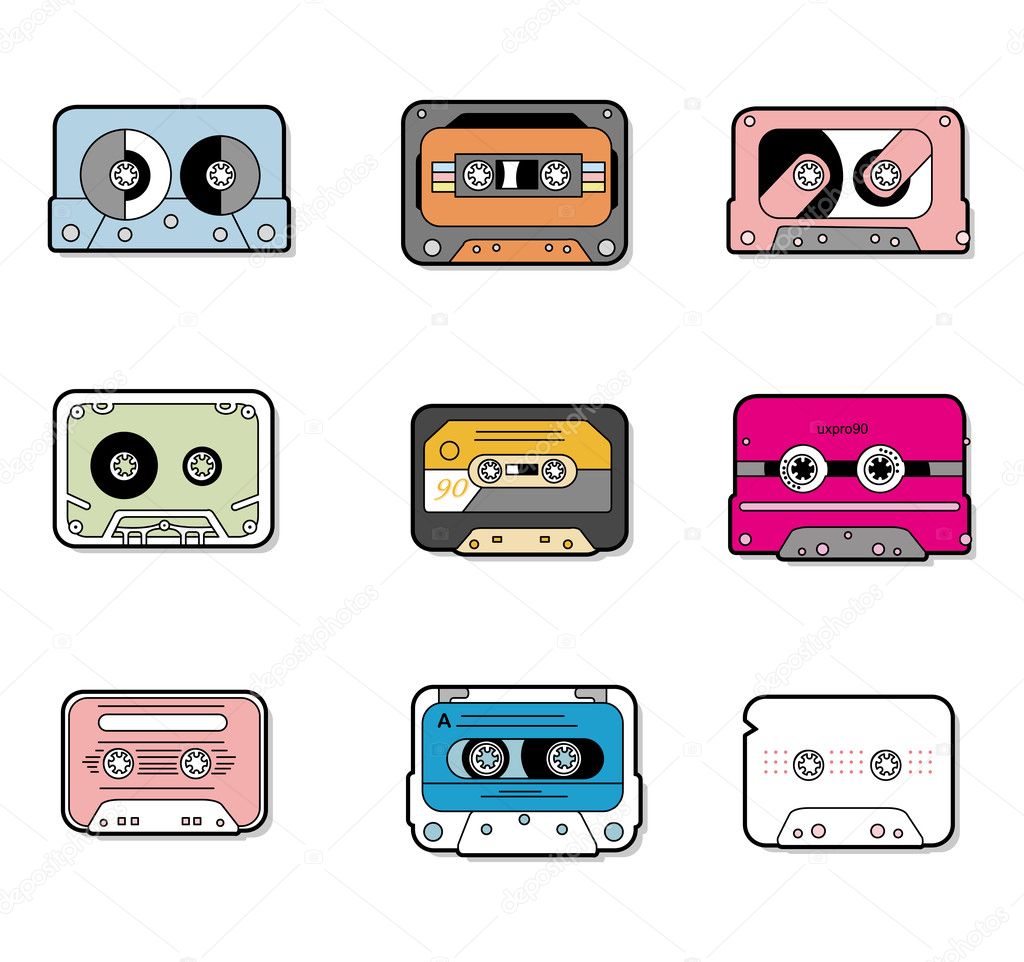 cartoon music Tapes icon