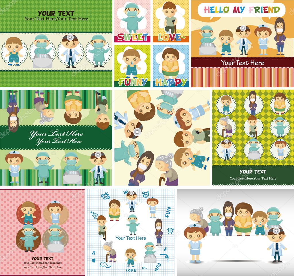 Doctors and Patient card