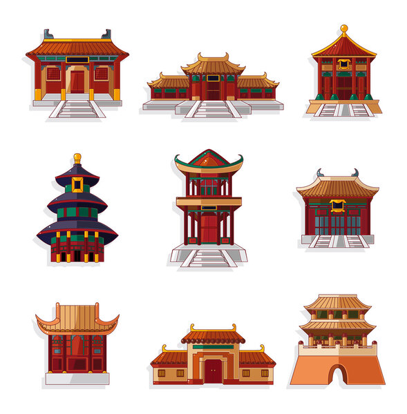 иконка китайского дома
