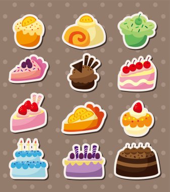 cake stickers clipart