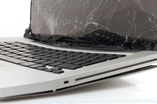 stock image Broken laptop