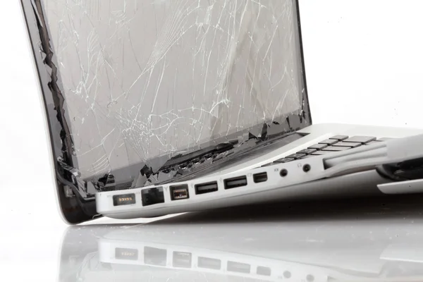 Broken laptop — Stock Photo, Image