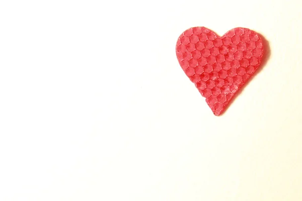 Honeycomb Heart — Stock Photo, Image