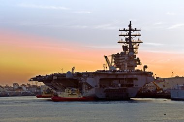USS Ronald Regan clipart