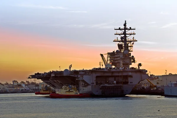 stock image USS Ronald Regan