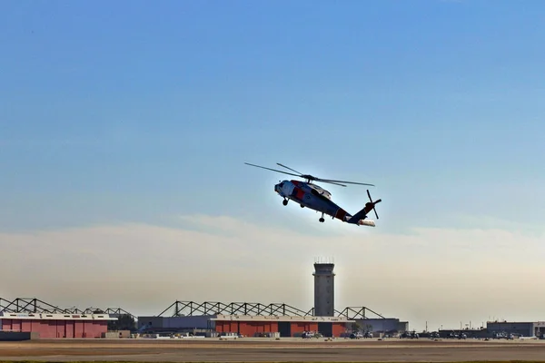 stock image Seahawk Helicopter landing