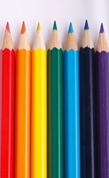 虹の鉛筆 ストック写真
