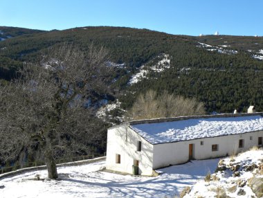 Gizli yüksek dağ evi