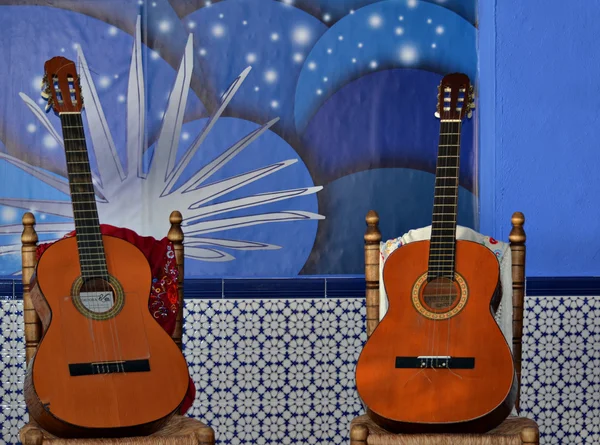 Гитары фламенко — стоковое фото