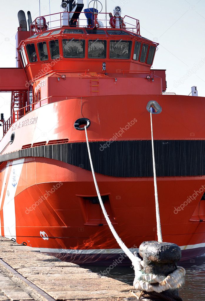 Big Rescue Ship for deep sea operations