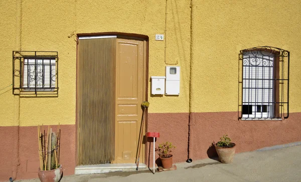 Типичные дома в Alpujarra низменности - Испания — стоковое фото