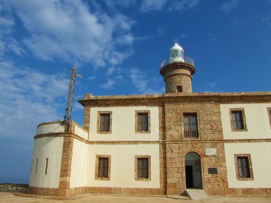 ALBORAN ISLAND LIGHTHOUSE clipart