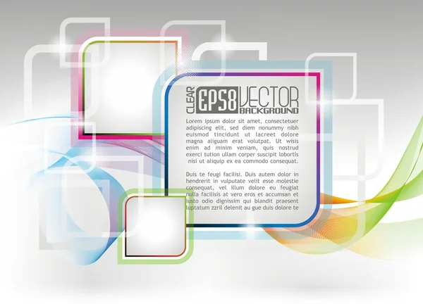 Vector coloures design background — Stock Vector