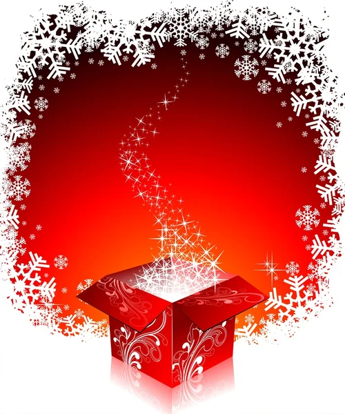 Vánoční obrázek — Stockový vektor