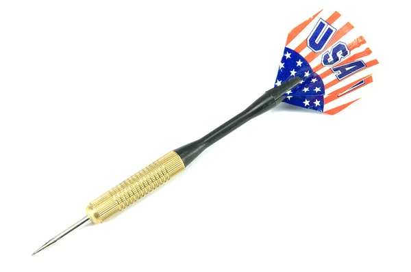 Dart with USF flag on it — Stock Photo, Image