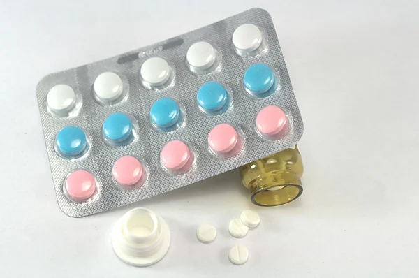 Gyógyszert tablettát a gyógyulás betegség Stock Fotó