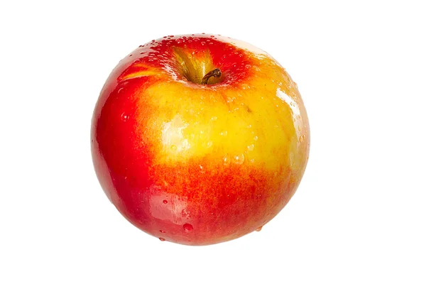 Red juicy fresh apple isolated — Stock Photo, Image