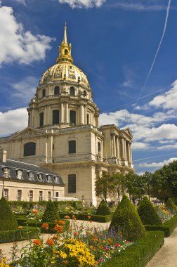 Hotel les Invalides in Paris clipart