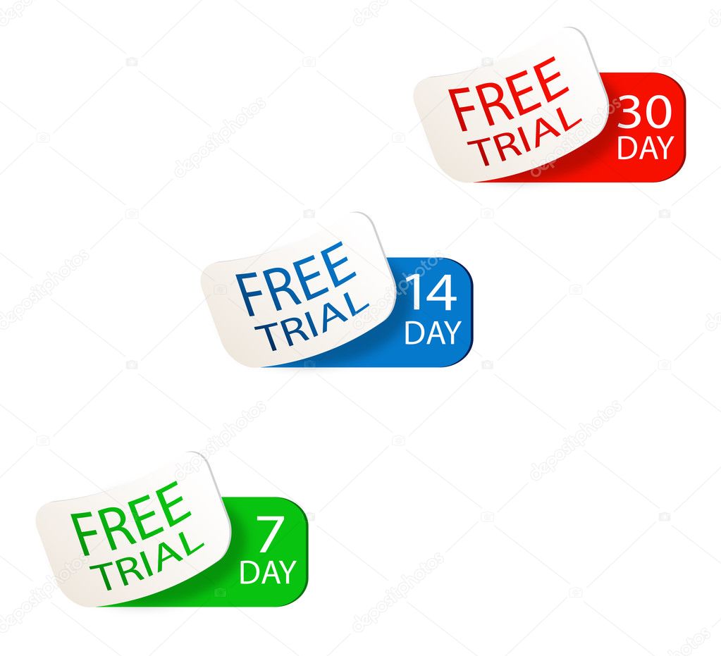 Free trial signs