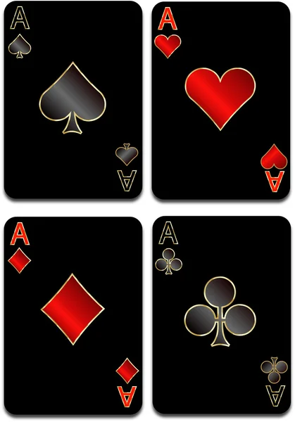 Vecteur de cartes de jeu — Image vectorielle