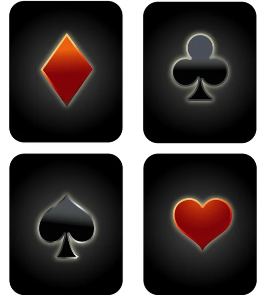 Casino elemanları — Stok Vektör