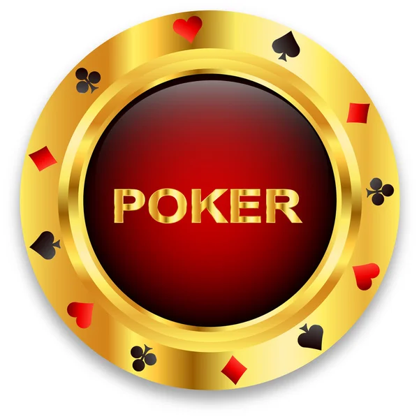 Casino Poker — Stock Vector