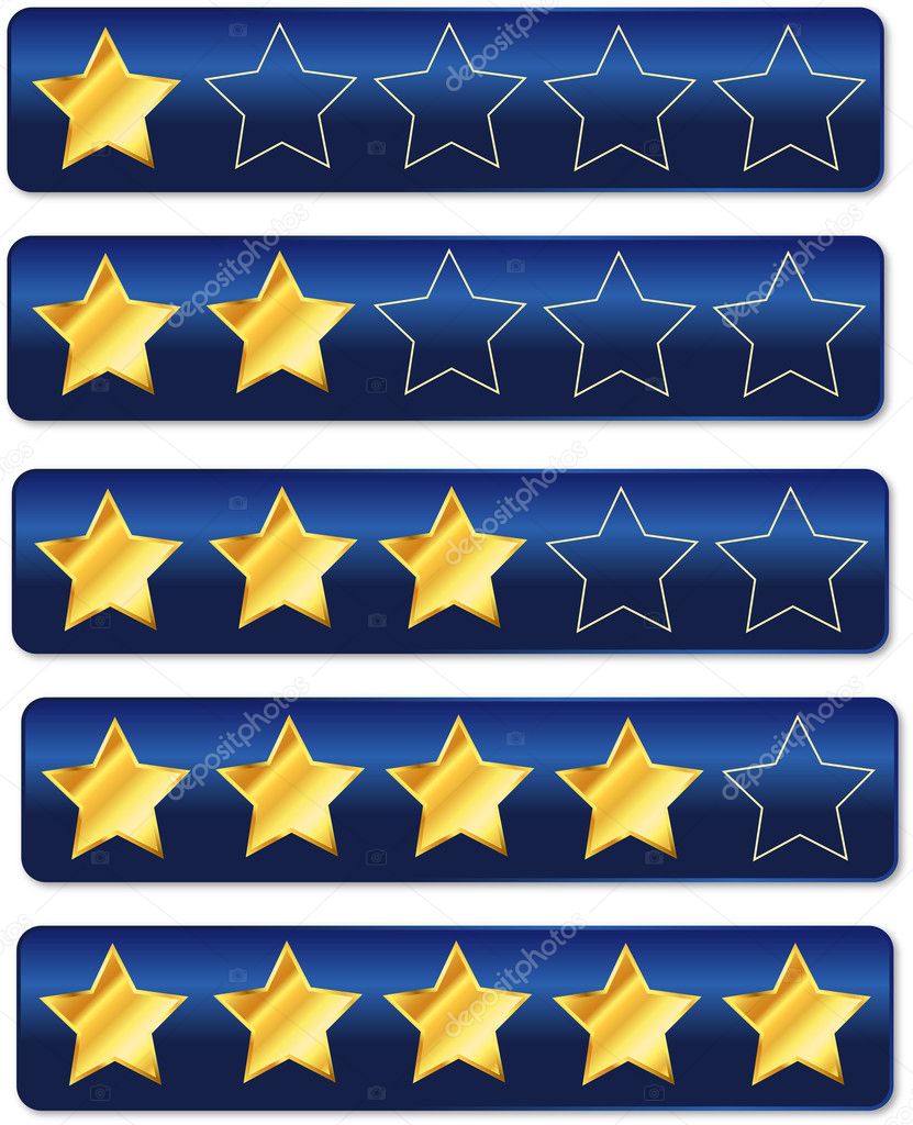 Rating System Review Stars