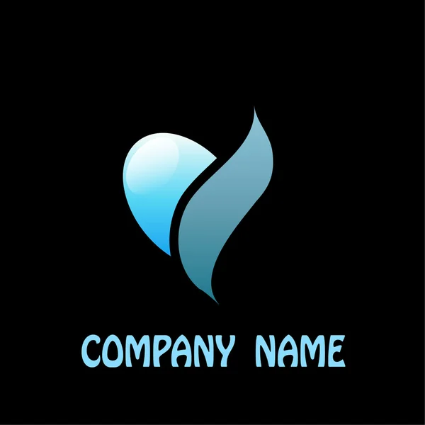 Nombre de la empresa — Vector de stock