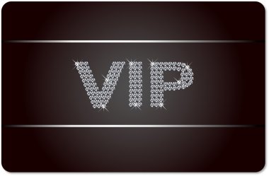 VIP card clipart