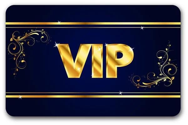 Carta VIP — Vettoriale Stock