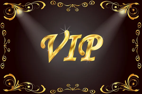VIP карта — стоковый вектор