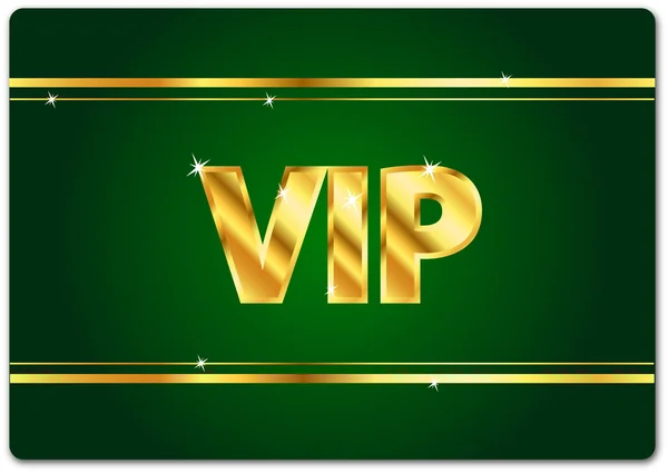 VIP karta — Stockový vektor