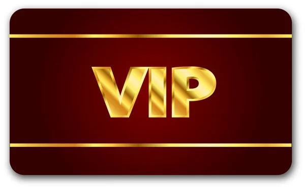 Carta VIP — Vettoriale Stock