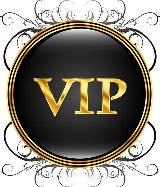 Ikona VIP — Stockový vektor