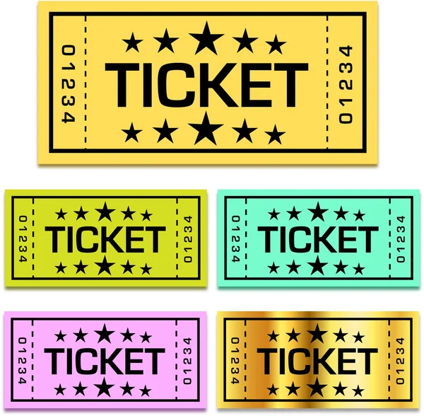 stock vector Ticket