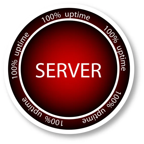 Ikona serveru — Stockový vektor