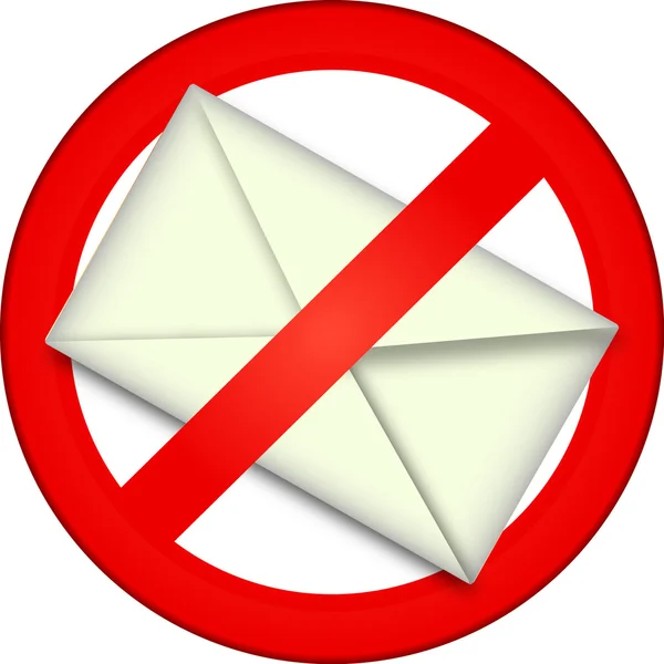 No hay spam — Archivo Imágenes Vectoriales