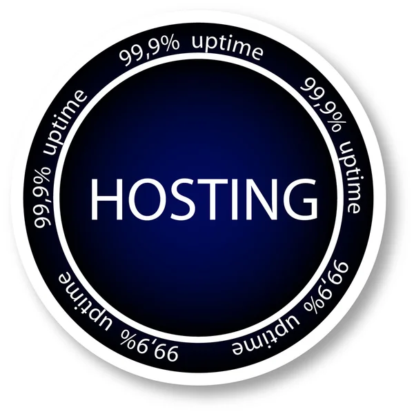 Di hosting — Vettoriale Stock