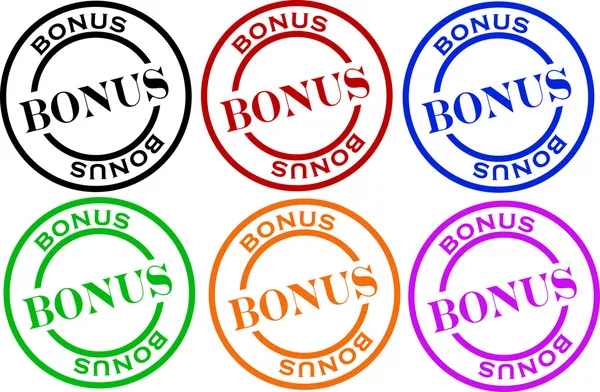 Bonus ikon — Stock vektor