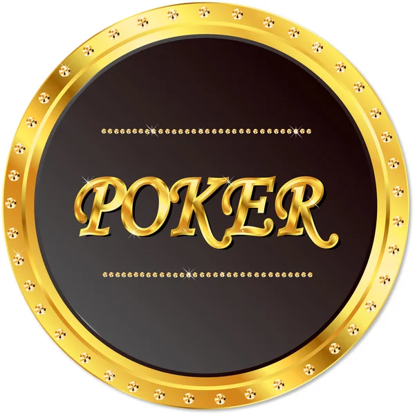 Kumarhane. Poker — Stok Vektör